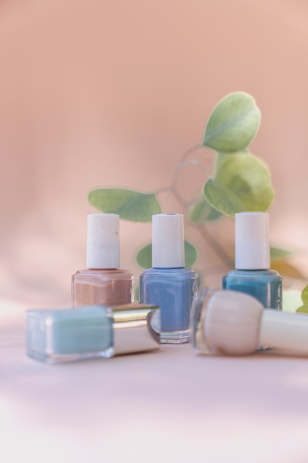 Variety of Colorful Nail Polish